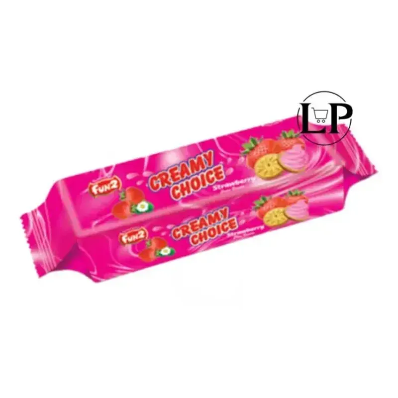 Galletas Creamy Choice Fresa 