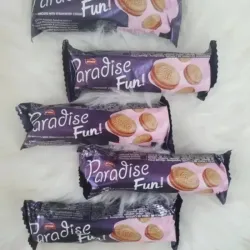 Galletas Paradise Fun rellena de Fresa