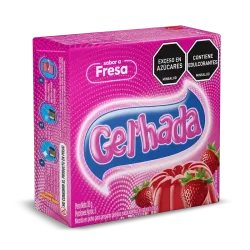 Gelatina sabor Fresa 🍓 