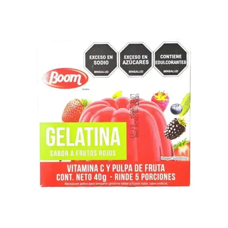Gelatina sabor Fresa 🍓 