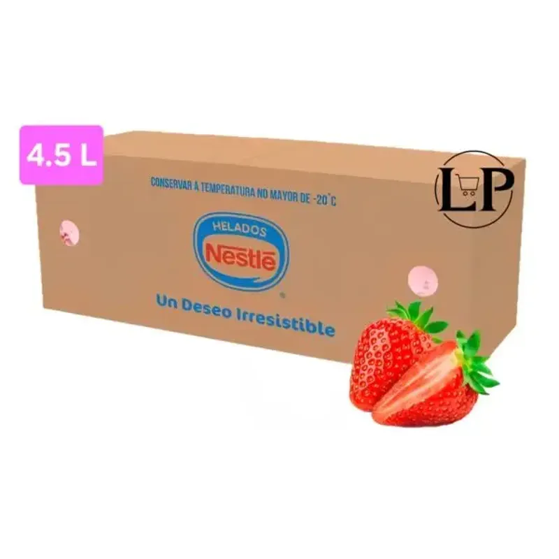 Helado Nestlé Sabor Fresa 🍓 
