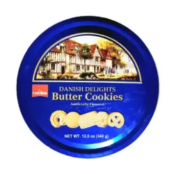 Latas de galletas butter cookies