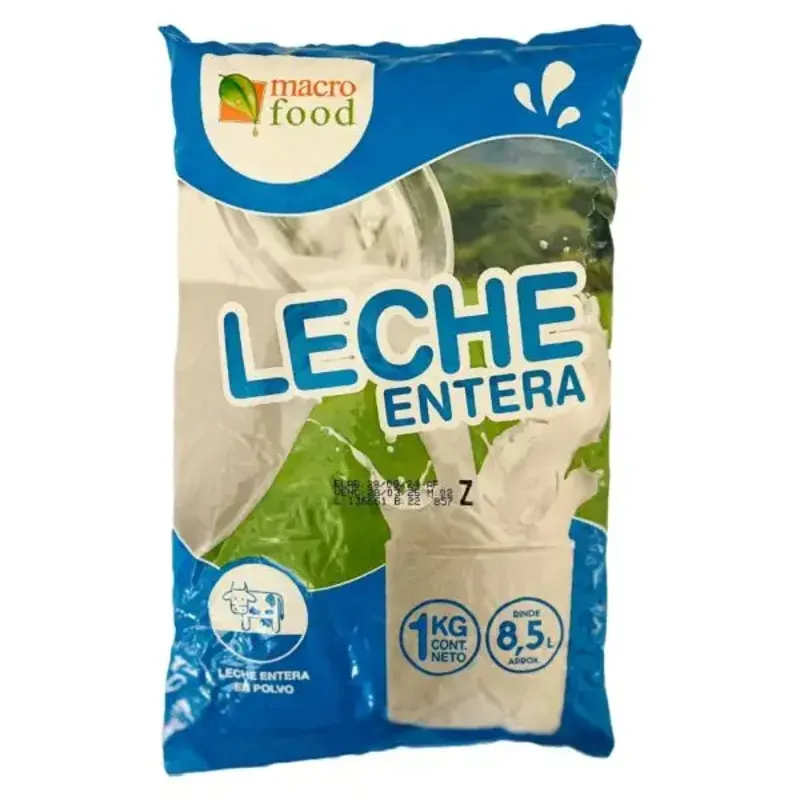 Leche entera en polvo 