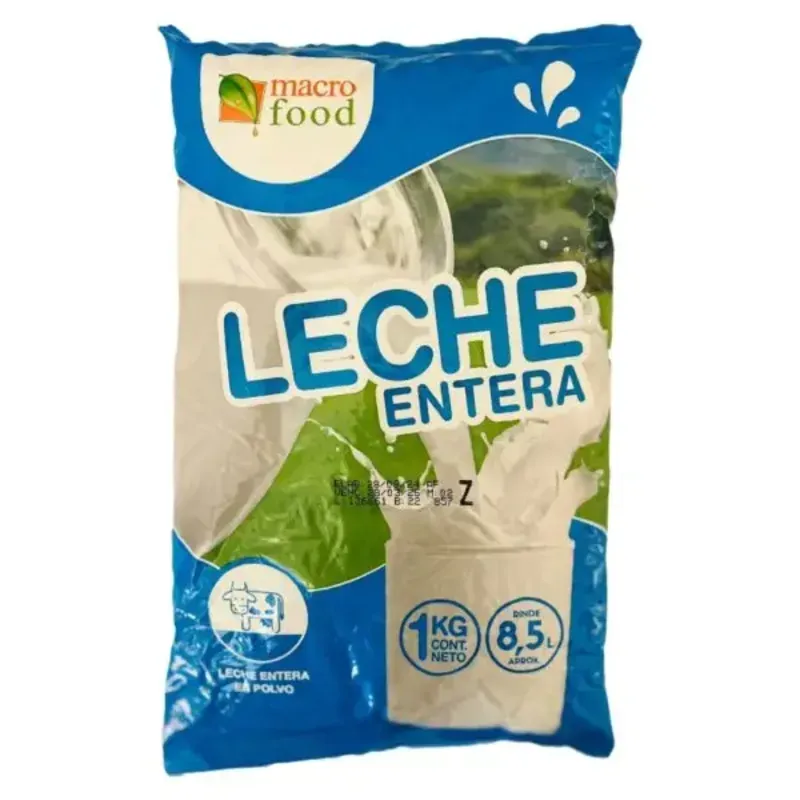 Leche entera en polvo