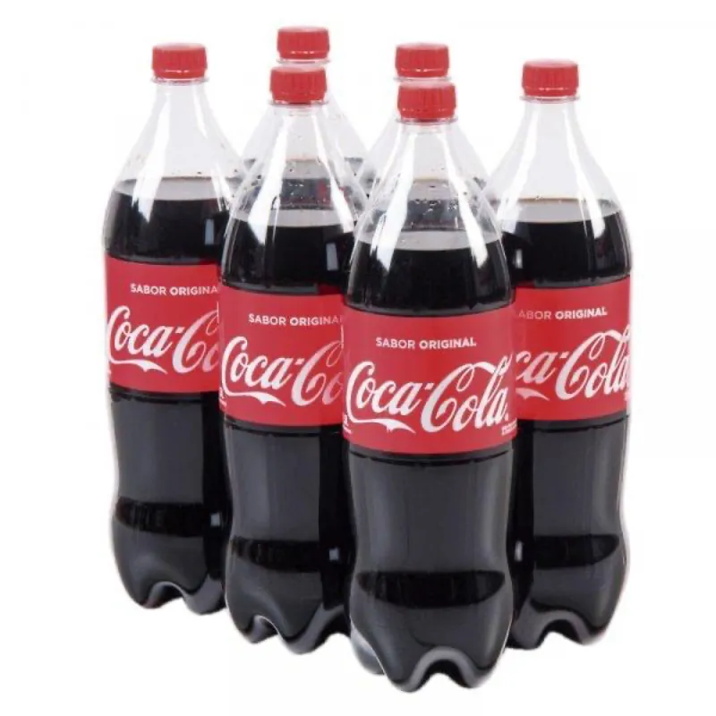 Pack de 12 Refrescos Coca Cola (1 L)