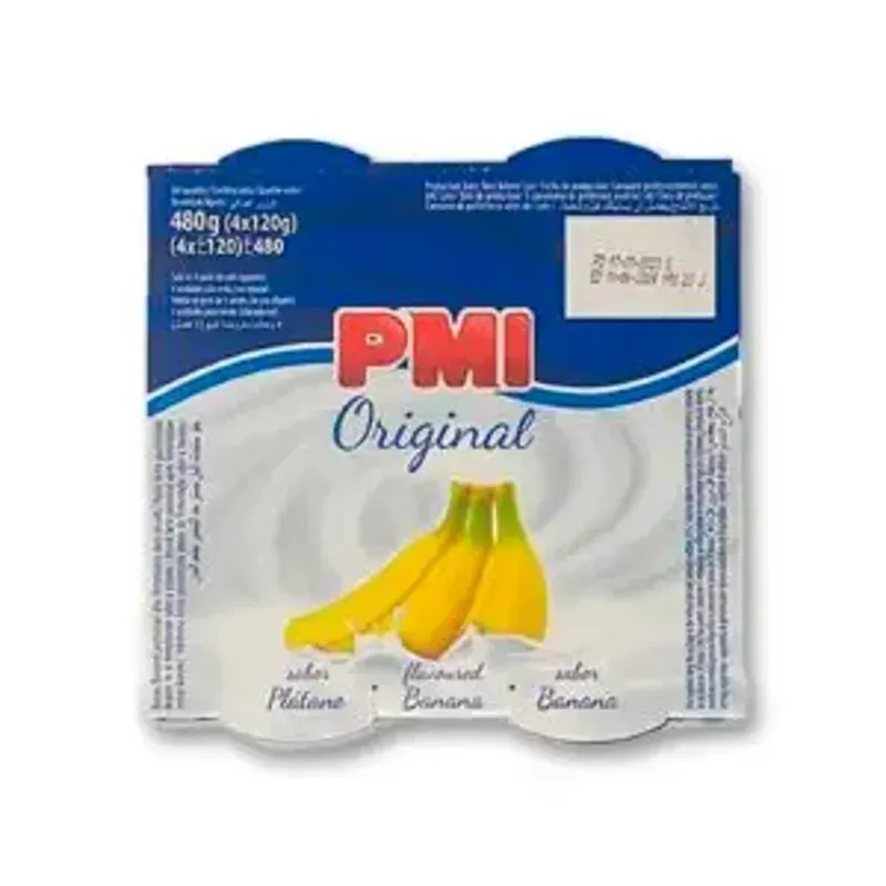 Pack de 4 yogurts de platanito 