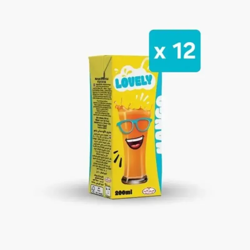 Pack x 12 Jugo Lovely Mango 