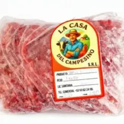 Paquete de Carme de Res Troceada