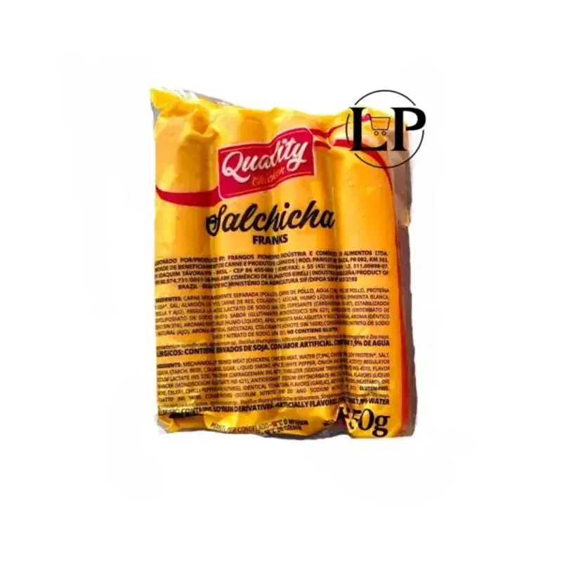 Paquetes de salchichas 