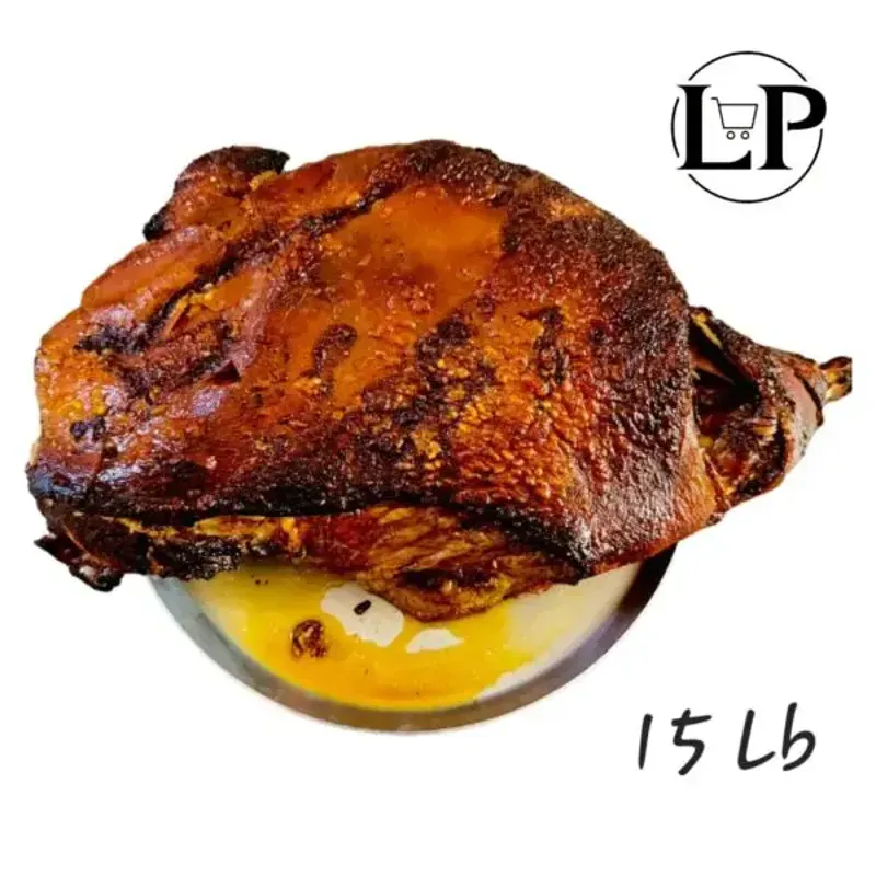 Pernil de cerdo asado 