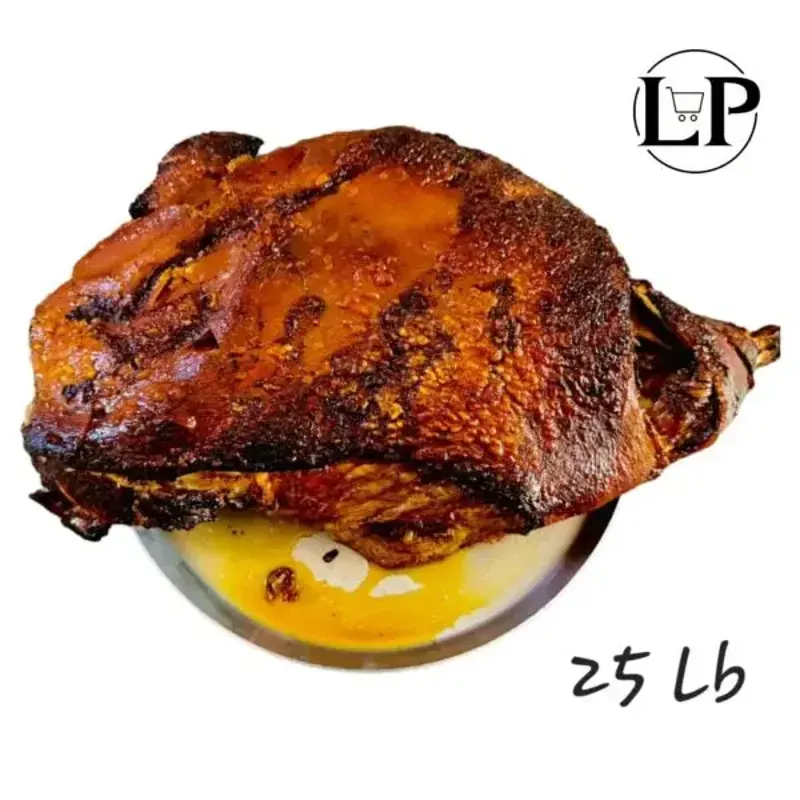 Pernil de cerdo asado 