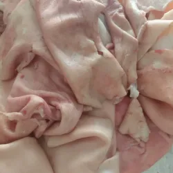 Piel de cerdo  fresca