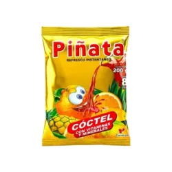 Refresco en Polvo Piñata sabor Coctel