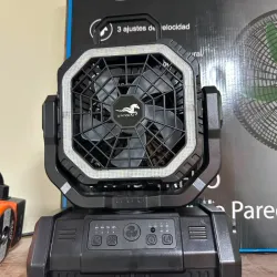 Ventilador recargable