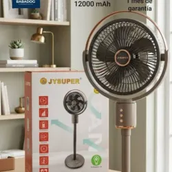Ventilador recargable súper
