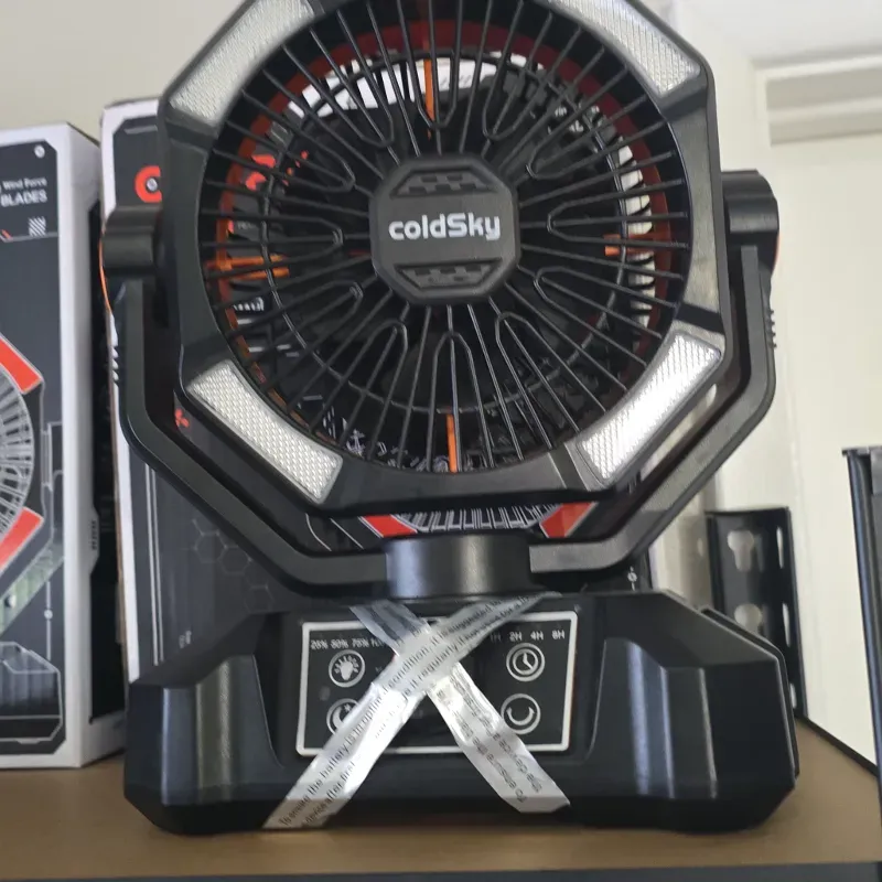 Ventiladores recargables 