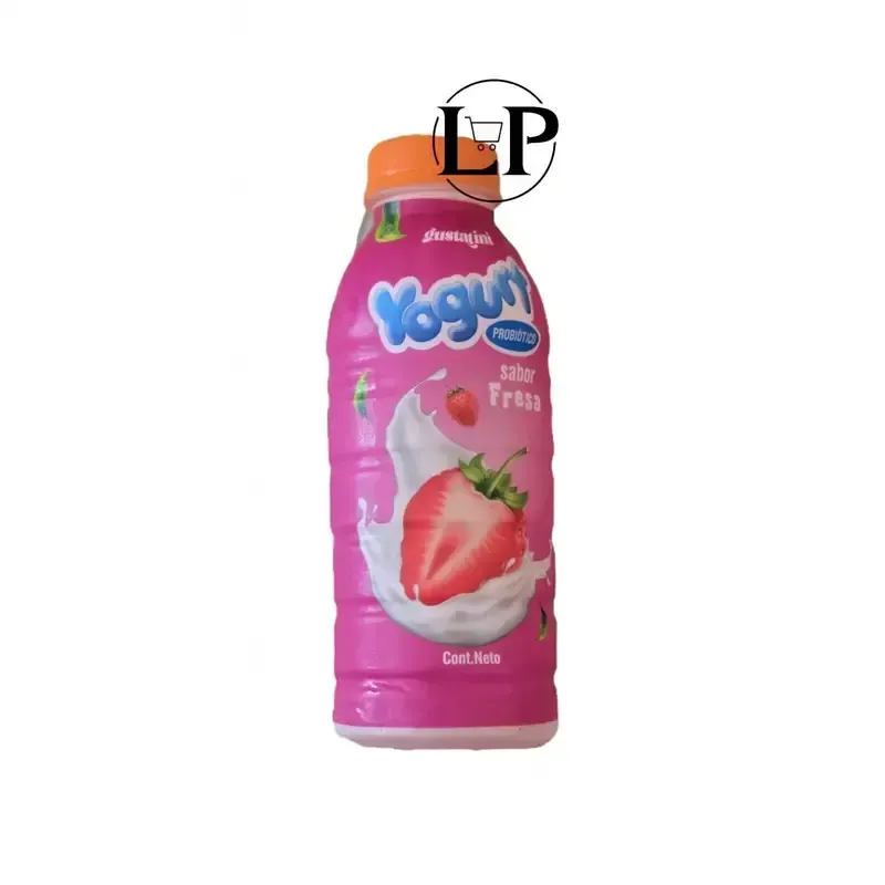 Yogurt probiótico de fresa