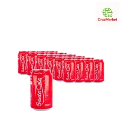 Caja de refresco Santa cola