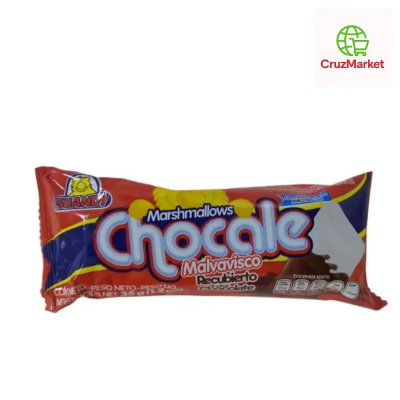 Malvaviscos cubiertos de chocolate 