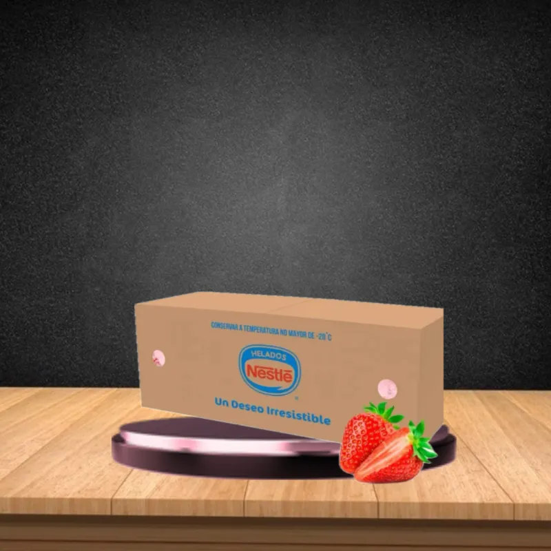 Caja de Helado Nestlé 🍓