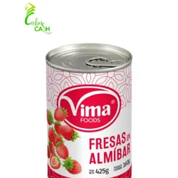 Fresas en almíbar 