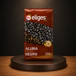 Frijoles negros 500g (media lb)