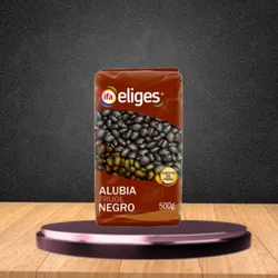 Frijoles negros 500g (media lb)
