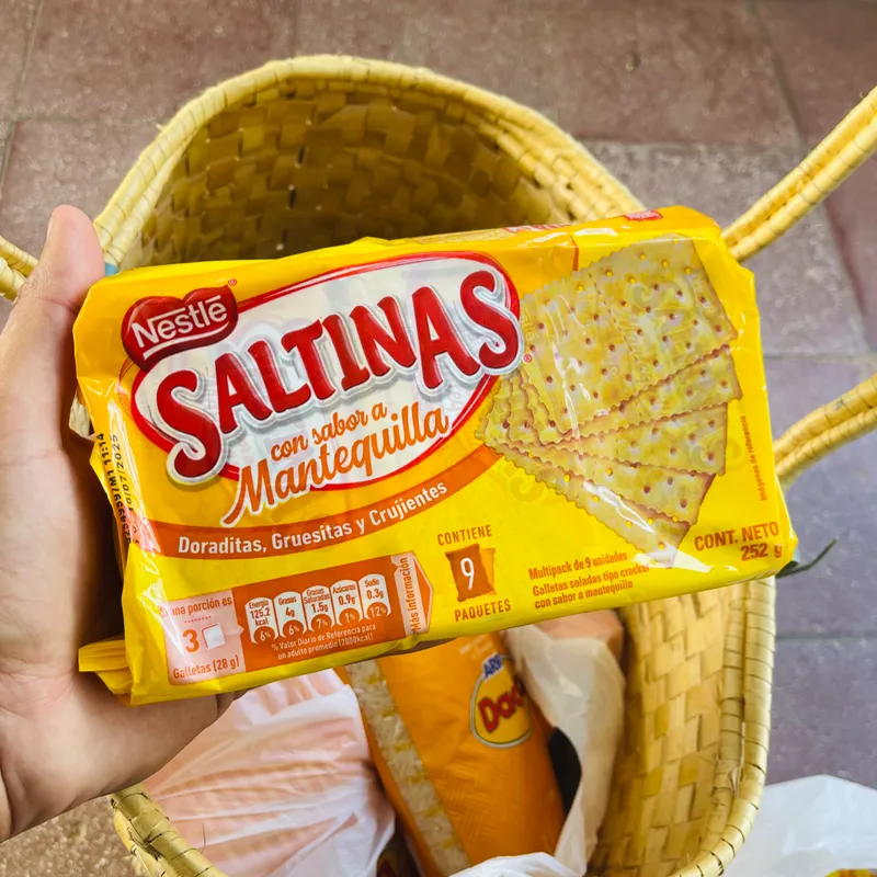 Galletas Saltinas de Mantequilla 