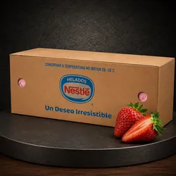 Helado Nestlé 4lt fresa