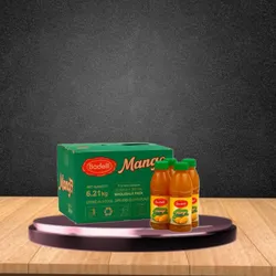 Jugo de mango en botella