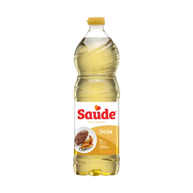 Aceite de Soja 900ml Saude Origen Brasileño. 