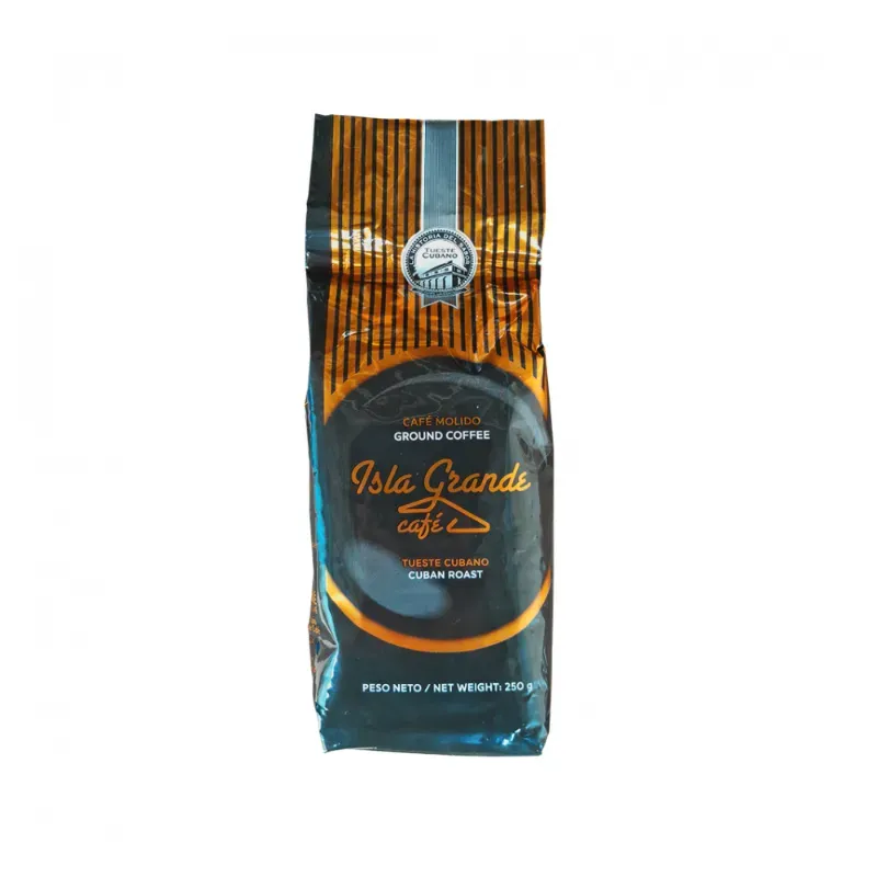 CAFE MOLIDO ISLA GRANDE 250G TUESTE CUBANO