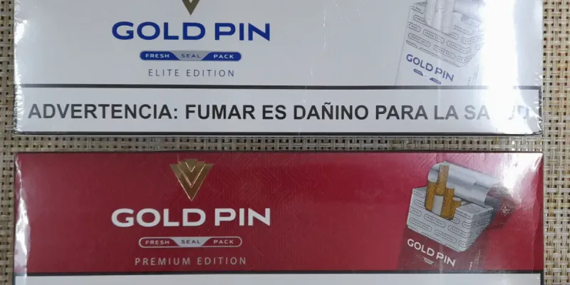 CIGARRILLOS SUAVES GOLD PIN ROJO