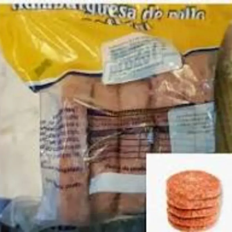 HAMBURGUESAS DE POLLO 500g