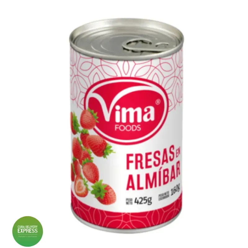 Fresas en almíbar 