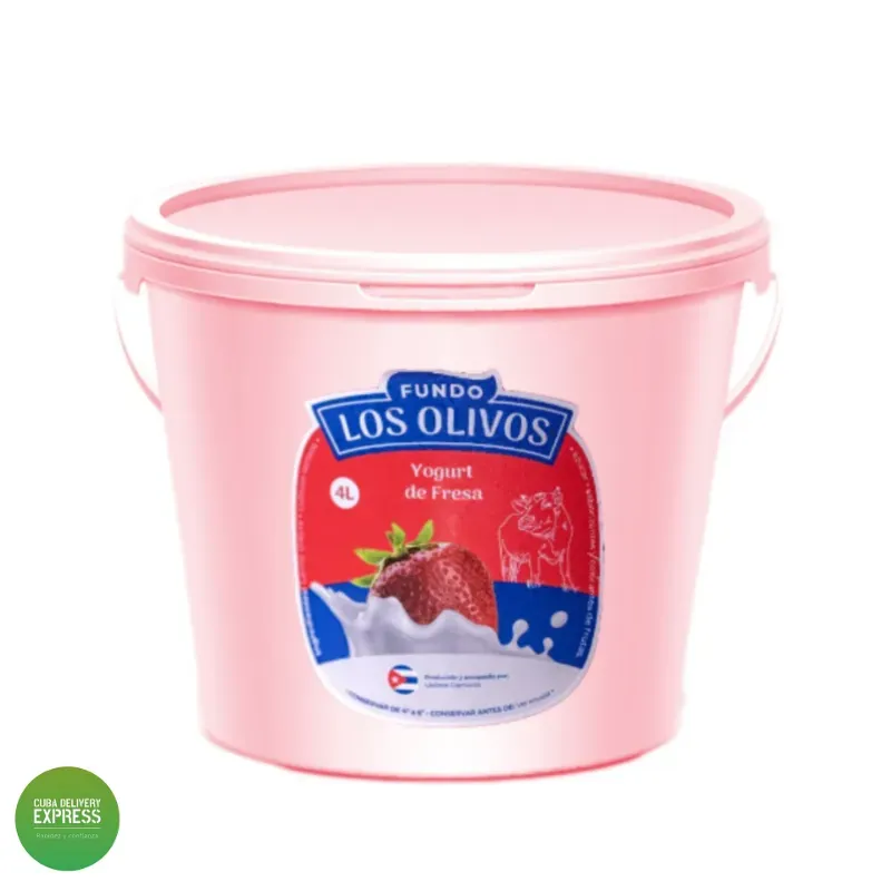 Yogurt natural de fresa 