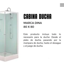 Cabina Ducha Dina 