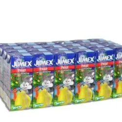 Caja de jugo de pera