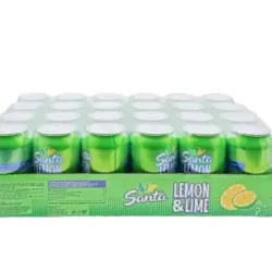 Caja de refrescos de limón 