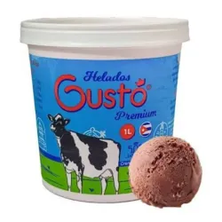 Pote de helado Chocolate 1 lit