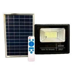 Luz Solar com Panel 300W
