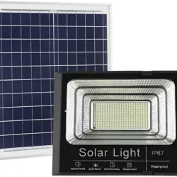 Luz Solar con Panel 200W