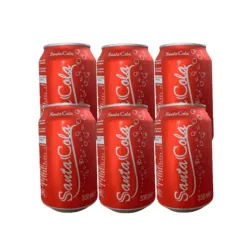 Set de 6 Refresco de Lata Cola