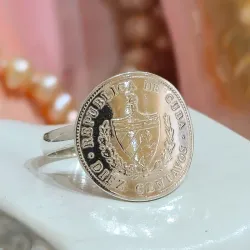 Anillo de plata 925.