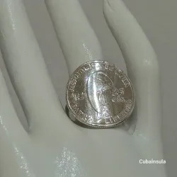 Anillo de plata 925.