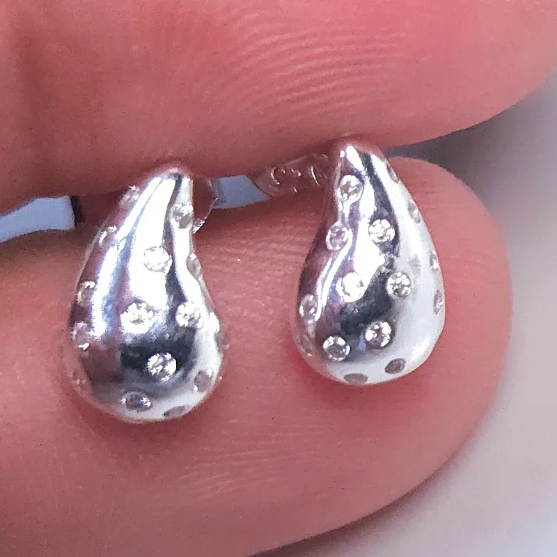 Aretes de plata 925