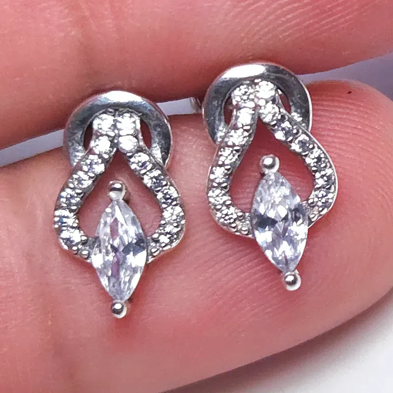 Aretes de plata 925