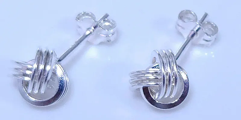 Aretes de plata 925