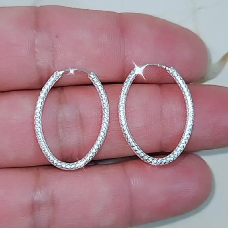 Argollas de plata esterlina 925