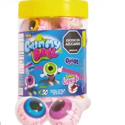 Gummy Ball fruticas de ojitos